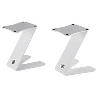 Konig & Meyer 26773 Table Monitor Z-Stand voor monitor-speakers (wit)