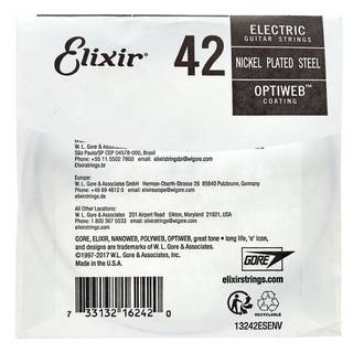 Elixir 16242 Optiweb .042 losse snaar met coating