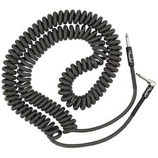 Fender Professional Cables coil cable 9 m grijs tweed recht en haaks
