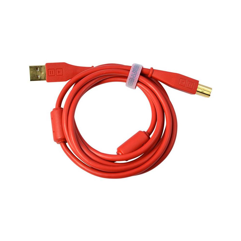 Chroma Cable Rechte USB-kabel 1,5m Rood