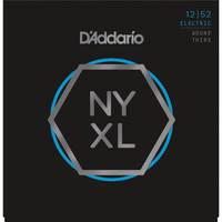 D'Addario NYXL1252W Nickel Wound Jazz Light Wound 3rd 12-52