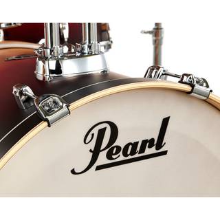 Pearl EXL725SBR/C218 Export Lacquer Ember Dawn 5d. drumstel fusion/rock