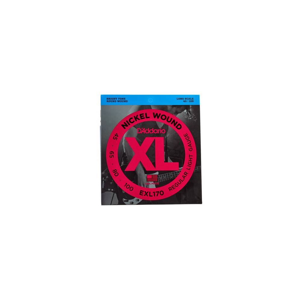 D'Addario EXL170 Regular Light 45-100