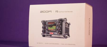 Review: Zoom F6 field recorder 'flexible and small for every situation'