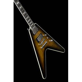 Epiphone Flying V Prophecy Yellow Tiger Aged Gloss elektrische gitaar