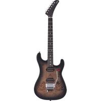 EVH 5150 Series Deluxe Poplar Burl Black Burst EB elektrische gitaar