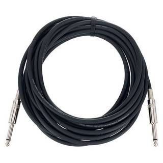 Cordial EI6PP Elements instrumentkabel 2x rechte 6.3mm TS jack - 6m zwart