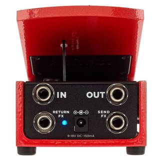 Ernie Ball 6202 VPJR Tuner volumepedaal met geïntegreerde tuner rood