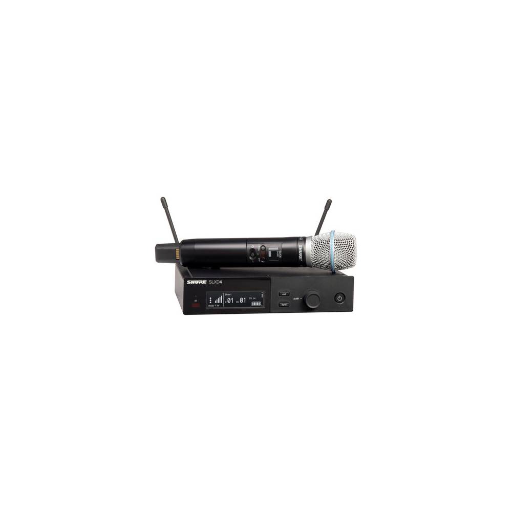 Shure SLXD24/B87A-K59 draadloze Beta87A microfoon set