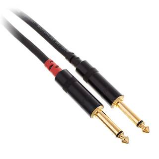 Cordial CFY3WPP Intro 3.5mm TRS jack - 2x 6.3mm TS jack 3m