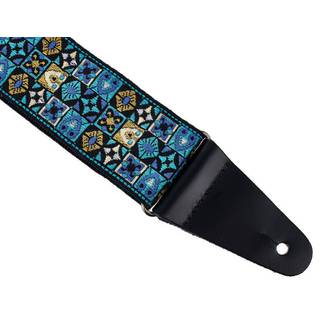 Fender Festival Strap gitaarband, blauw