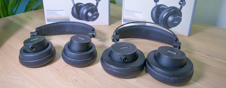 Review: AKG K175 and AKG K245 foldable studio headphones