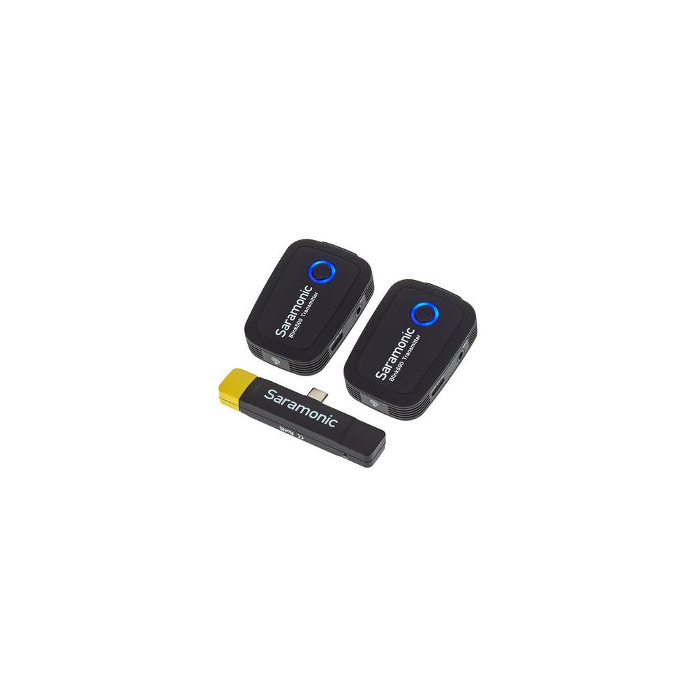 Saramonic Blink500-B6 dubbele draadloze dasspelmicrofoon met USB-C