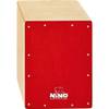 Nino Percussion NINO950R 13 inch cajon voor kinderen rood