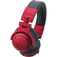 Audio Technica ATH-PRO 500 MK2 DJ-hoofdtelefoon rood