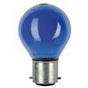 Showtec B22 240V/15W Lampje blauw