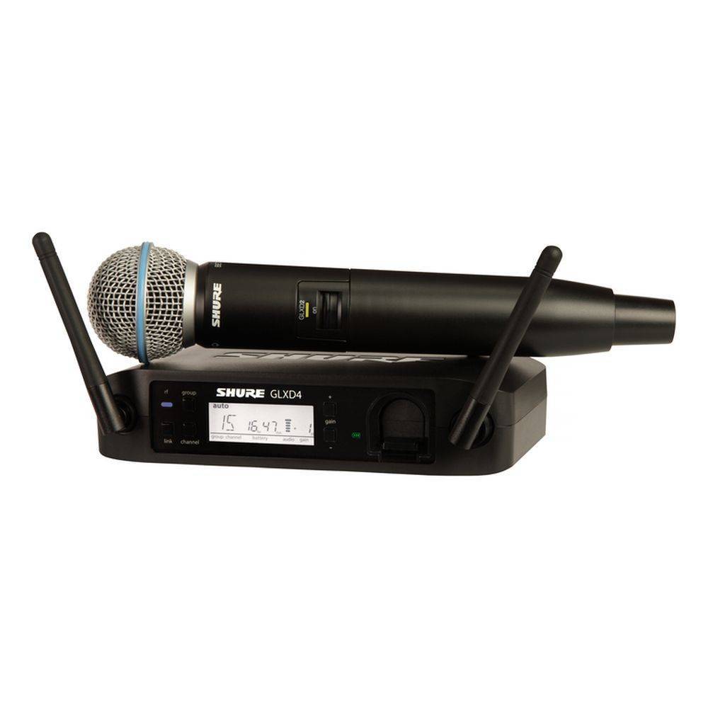 Shure GLX-D24-Beta 58A Digitaal draadloos microfoonsysteem