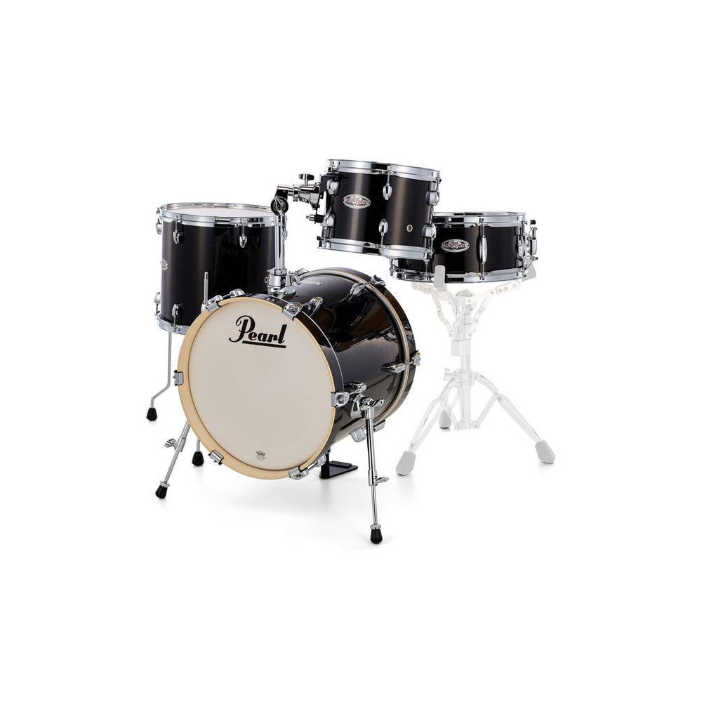 Pearl MDT764P/C701 Midtown Black Gold Sparkle shellset