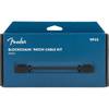 Fender Blockchain Patch Cable Kit zwart Small 9-delig