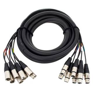 Cordial CML8-0FM5C Intro multikabel 8x XLR male - 8x XLR female 5m