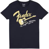 Fender Original Telecaster Men's Tee Navy/Blonde T-shirt XXL