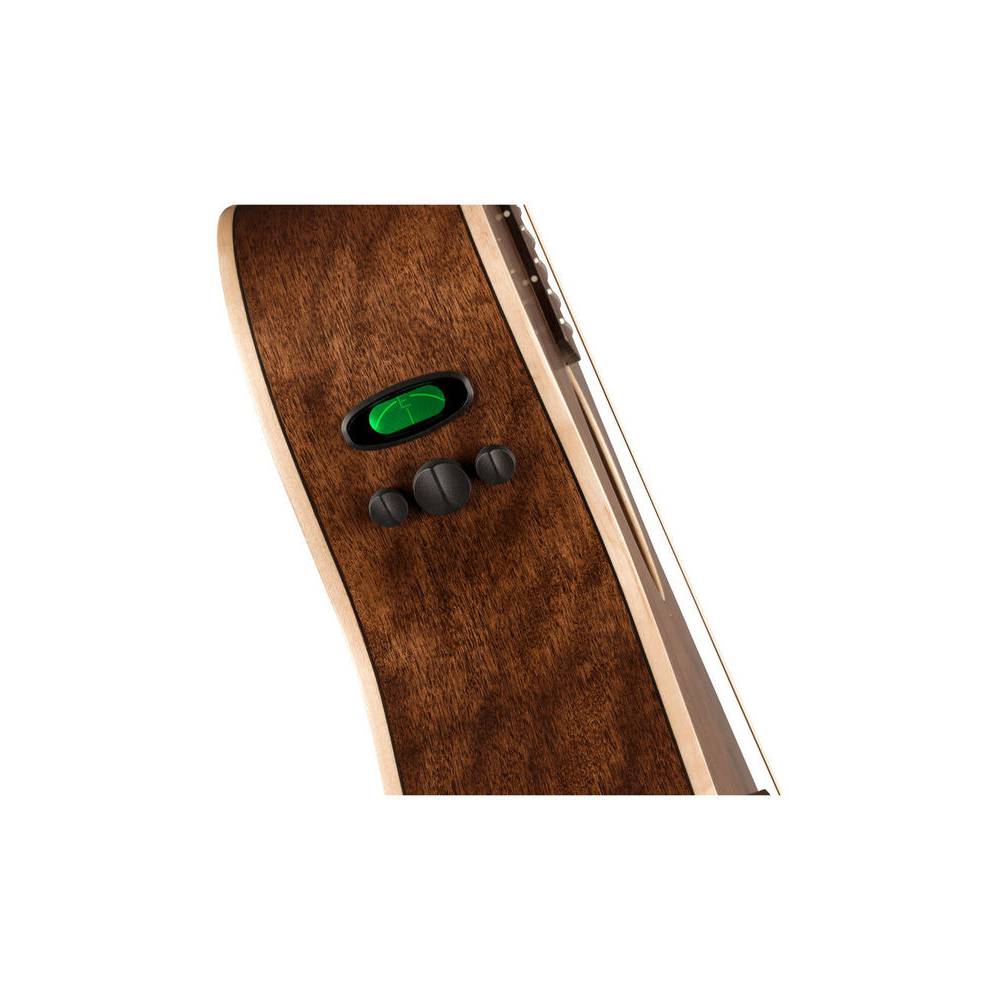 Fender Newporter Special Mahogany Natural Satin elektrisch-akoestische westerngitaar met gigbag