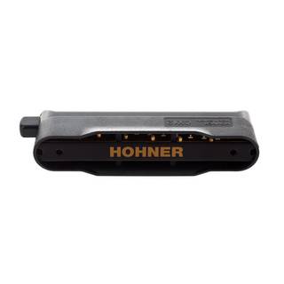 Hohner CX 12 A chromatische mondharmonica zwart