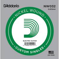 D'Addario NW032 losse snaar voor ak. en elektrische gitaar