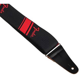Fender Competition Stripe Strap Ruby gitaarband