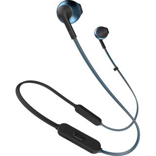 JBL T205BT Bluetooth in-ear oordopjes, blauw