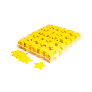 Magic FX stervormige confetti 55mm geel