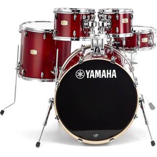 Yamaha JSBP0F5CR Stage Custom Birch shellset Cranberry Red