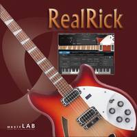 Musiclab RealRick virtuele Rickenbacker