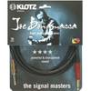 Klotz JBPSP090 Joe Bonamassa gitaarkabel met Silent Plug 9 meter recht