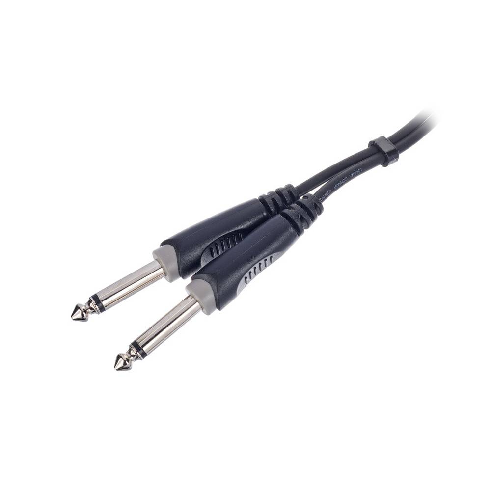 Cordial EY0.3GPP Elements verloopkabel 6.3mm TS jack 1x fem - 2x male 0.3m