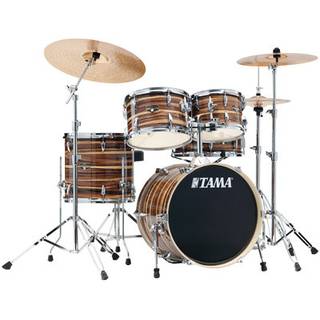 Tama IE58H6W-CTW Imperialstar Coffee Teak Wrap 5d. drumstel
