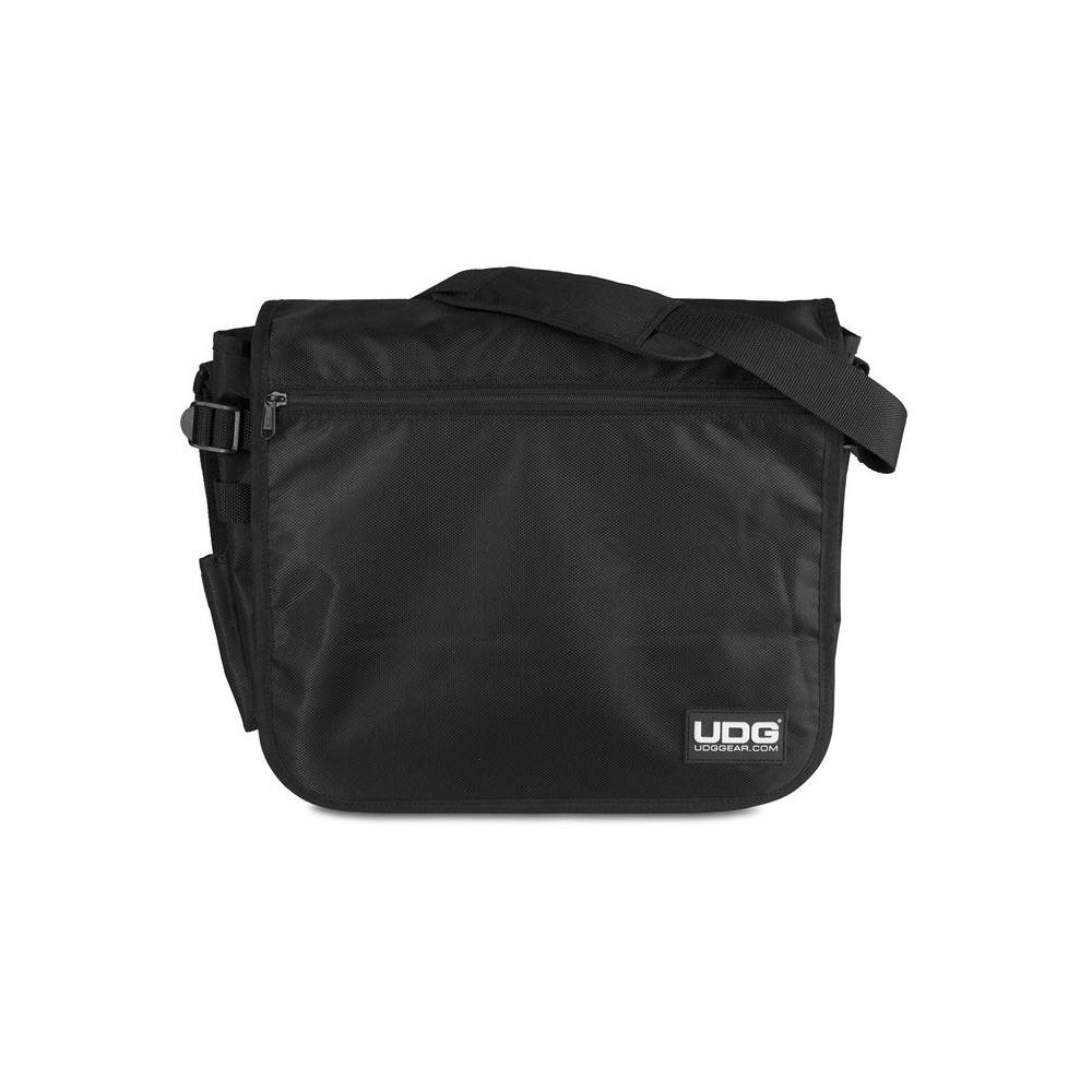 Ultimate CourierBag  Black, Orange inside