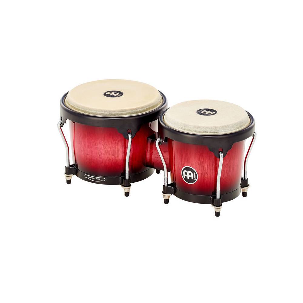 Meinl HB100WRB Headliner Series Wood Bongos Wine Red Burst