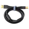 Chroma Cable Rechte USB-kabel 1,5m Zwart
