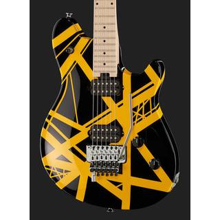 EVH Wolfgang Special Striped Black and Yellow MN