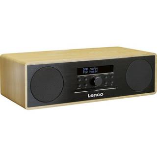 Lenco DAR-070 DAB+ FM-Radio, zwart