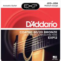D'Addario EXP12 snarenset voor akoestische western gitaar