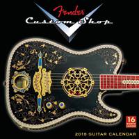 Fender Custom Shop Wall kalender 2018