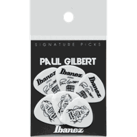 Ibanez B1000PG-WH Paul Gilbert signature plectrums 1.0 mm - 6 pack - wit