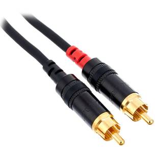 Cordial CFY0.9VCC 6.3 mm stereo jack male - 2x RCA male 0.9m