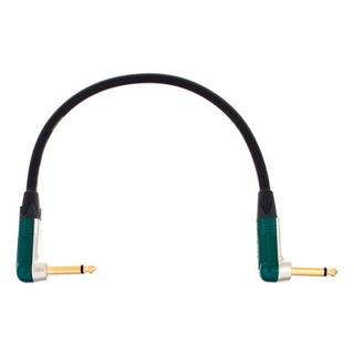 Cordial CRI0.3RR ENCORE 6.3 TS jack - 6.3 TS jack haakse road patchkabel 0,3 meter