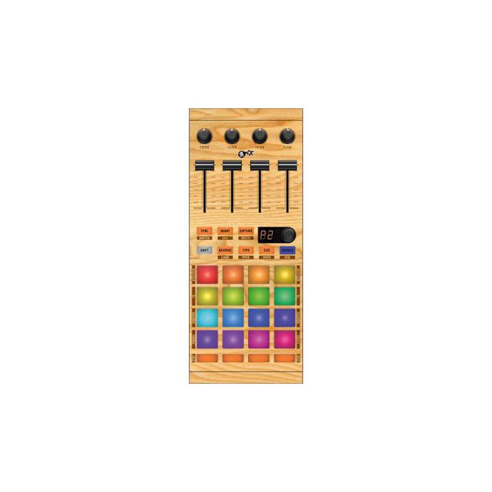 DJ-Skins Native Instruments F1 Skin Woody