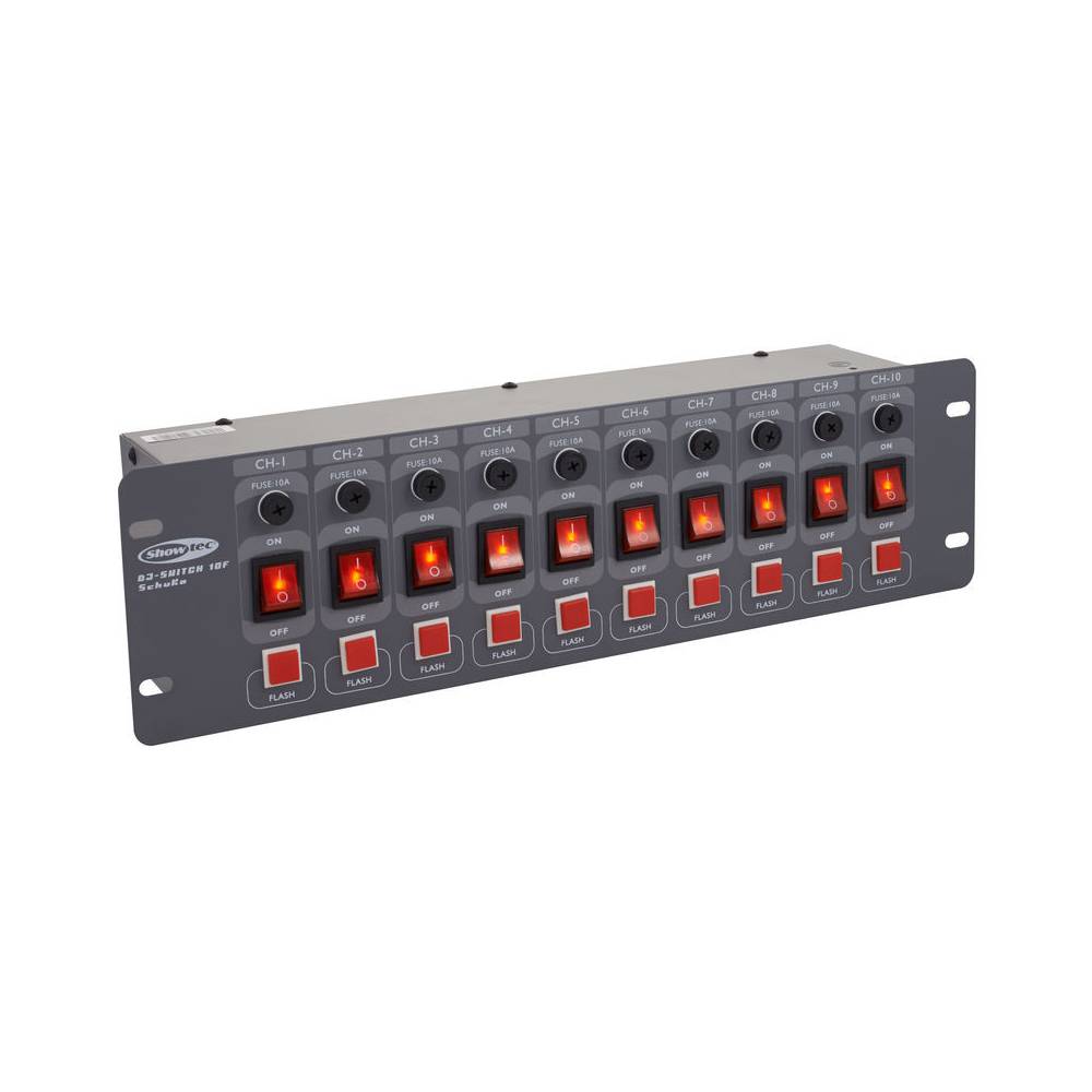 Showtec DJSwitch 10F Switchpanel