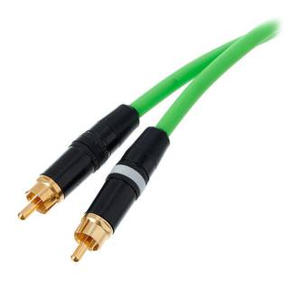 Cordial DJ-RCA0.6G CEON 2x RCA kabel 60 cm, groen