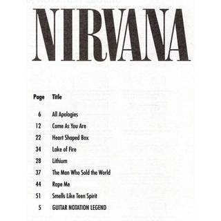 Hal Leonard - Nirvana Easy Guitar Play-Along